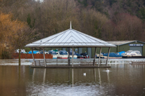 Henley-on-Thames - 08 January 2014 / Mill Meadows flooded