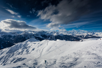 La Plagne - 03 February 2014 / The view from the pistes