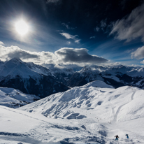 La Plagne - 03 February 2014 / The view from the pistes