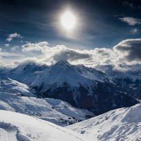 La Plagne - 03 February 2014 / The view from the pistes