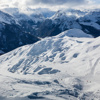 La Plagne - 03 February 2014 / The view from the pistes