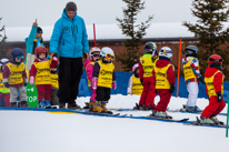 La Plagne - 05 February 2014 / Alana skiing very well