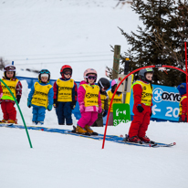 La Plagne - 05 February 2014 / Alana skiing very well