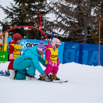 La Plagne - 05 February 2014 / Alana skiing very well