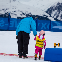 La Plagne - 05 February 2014 / Alana skiing very well