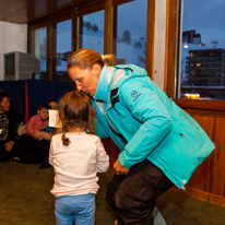 La Plagne - 07 February 2014 / Alana receiving her medal