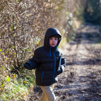 Maidensgrove - 15 February 2014 / Oscar fully geared up for this walk between Maidensgrove and Warburg.