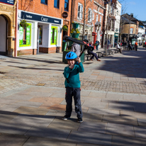 Henley-on-Thames - 16 February 2014 / Oscar and his scooter