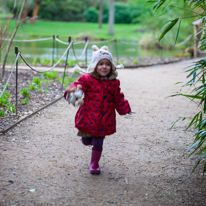 Cliveden - 23 February 2014 / Alana following Oscar