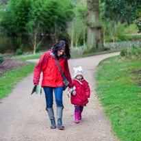 Cliveden - 23 February 2014 / We decided to go for a long walk and Alana walked very nicely