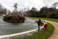 Cliveden - 23 February 2014 / Alana and Oscar by the water