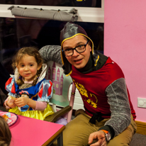 Reading - 01 March 2014 / Alana a bit ashames of her dad...