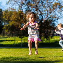 Henley-on-Thames - 16 March 2014 / Alana running and jumping