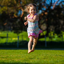 Henley-on-Thames - 16 March 2014 / Alana running and jumping