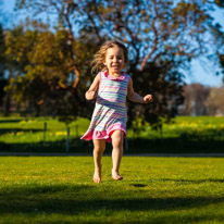 Henley-on-Thames - 16 March 2014 / Alana running and jumping