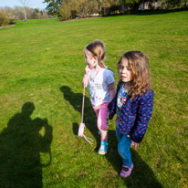 Henley-on-Thames - 29 March 2014 / Alana with her friend Frankie