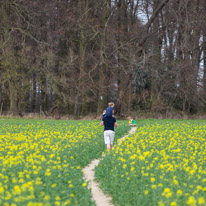 Bix - 30 March 2014 / Jason and Lilly walking