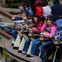 Chessington Park - 05 April 2014 / Oscar and Jess on the Cobra