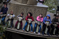 Chessington Park - 05 April 2014 / Oscar and Jess on the Cobra