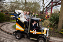 Chessington Park - 05 April 2014 / The Walmsleys enjoying the ride