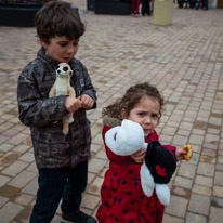 Chessington Park - 05 April 2014 / Alana and Oscar with their new friends