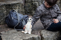 Chessington Park - 05 April 2014 / Oscar with his new friend