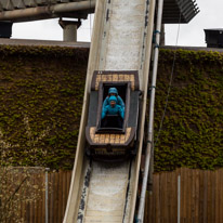 Chessington Park - 05 April 2014 / Jess and Oscar on the water ride