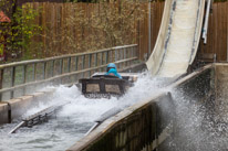 Chessington Park - 05 April 2014 / Jess and Oscar on the water ride