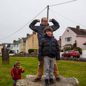 Fishguard - 12 April 2014 / Oscar me making some faces