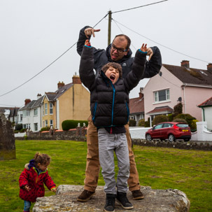 Fishguard - 12 April 2014 / Oscar me making some faces