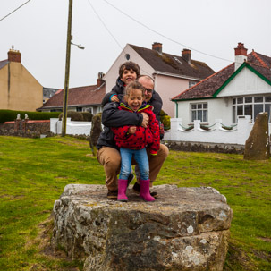 Fishguard - 12 April 2014 / Us three...