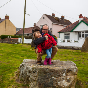 Fishguard - 12 April 2014 / Us three...