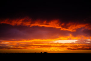 Dinas Island - 12 April 2014 / Sunset on Dinas Island Farm