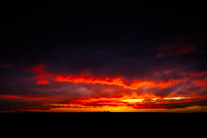 Dinas Island - 12 April 2014 / Sunset on Dinas Island Farm