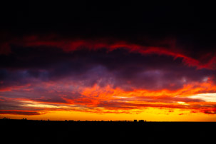 Dinas Island - 12 April 2014 / Sunset on Dinas Island Farm