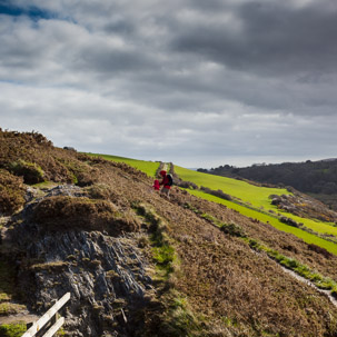 Dinas Island - 13 April 2014 / Dinas Island walk