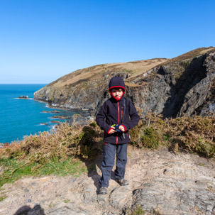 Dinas Island - 13 April 2014 / Oscar taking photos