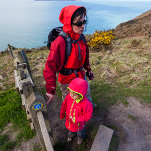 Dinas Island - 13 April 2014 / Jess and Alana