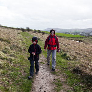 Dinas Island - 13 April 2014 / Jess and Oscar