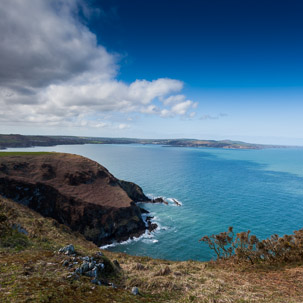 Dinas Island - 13 April 2014 / Walk around Dinas Island