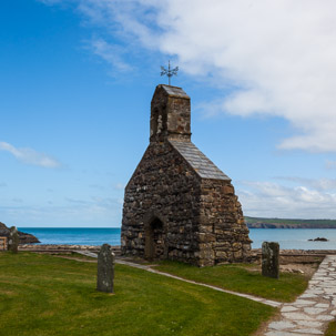 Dinas Island - 13 April 2014 / Chapel for the lost sailors