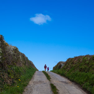 Dinas Island - 13 April 2014 / End of the walk around Dinas Island