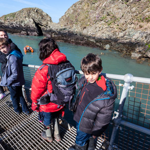 Ramsey Island - 14 April 2014 / Waiting to board the boat