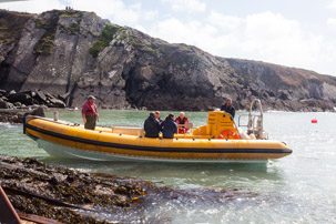 Ramsey Island - 14 April 2014 / Another boat