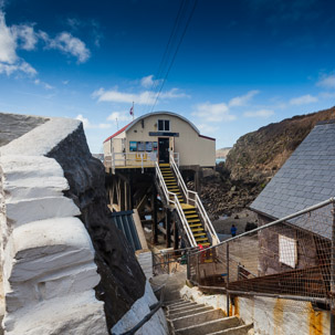 Ramsey Island - 14 April 2014 / The RNLI station