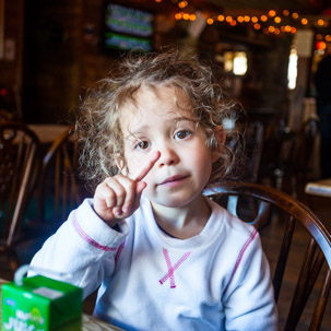 St Davids - 14 April 2014 / Alana at the pub