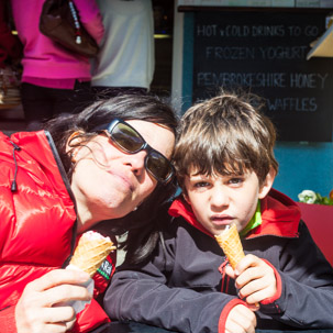 St Davids - 14 April 2014 / Time for an ice-cream