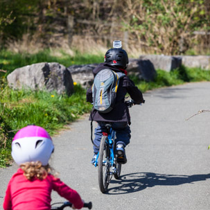 Cardigan - 15 April 2014 / Our family first cycle ride