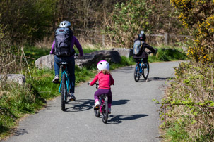 Cardigan - 15 April 2014 / Our family first cycle ride