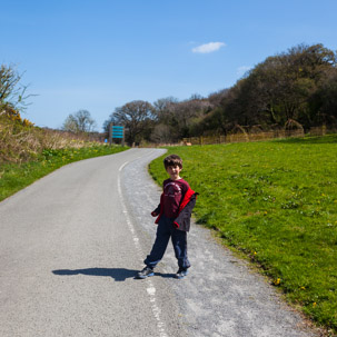 Cardigan - 15 April 2014 / Oscar at the Nature Reserve